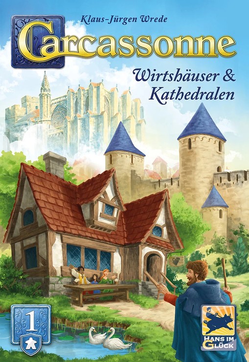 Carcassonne - Wirtshäuser & Kathedralen - Die 1. Erweiterung