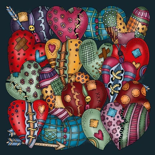 Curiosi Puzzle Palapeli Herzen