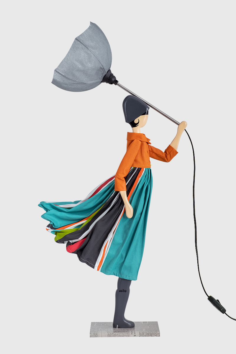 Skitso Little Girls Tischlampe Paresa