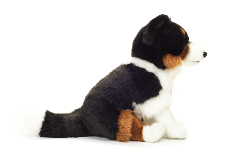 Hermann Teddy Tri-Color Border Collie sitzend 30 cm Stofftier Hund