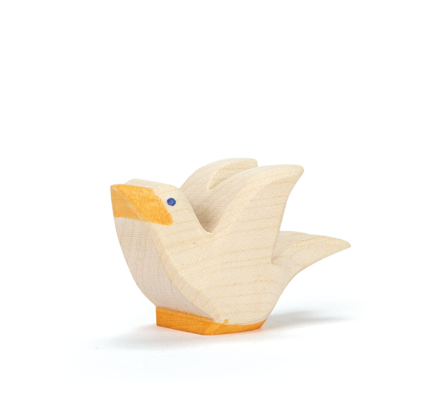 Ostheimer Hozfigur Taube fliegend