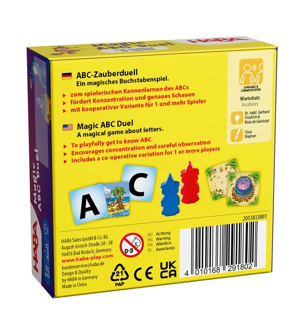 Haba Buchstabenspiel ABC Zauberduell