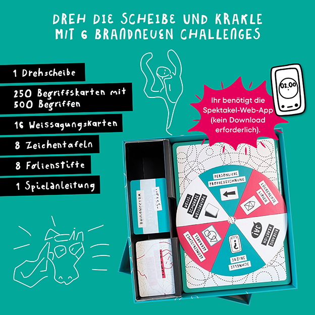 Gesellschaftssspiel Krakel-Spektakel