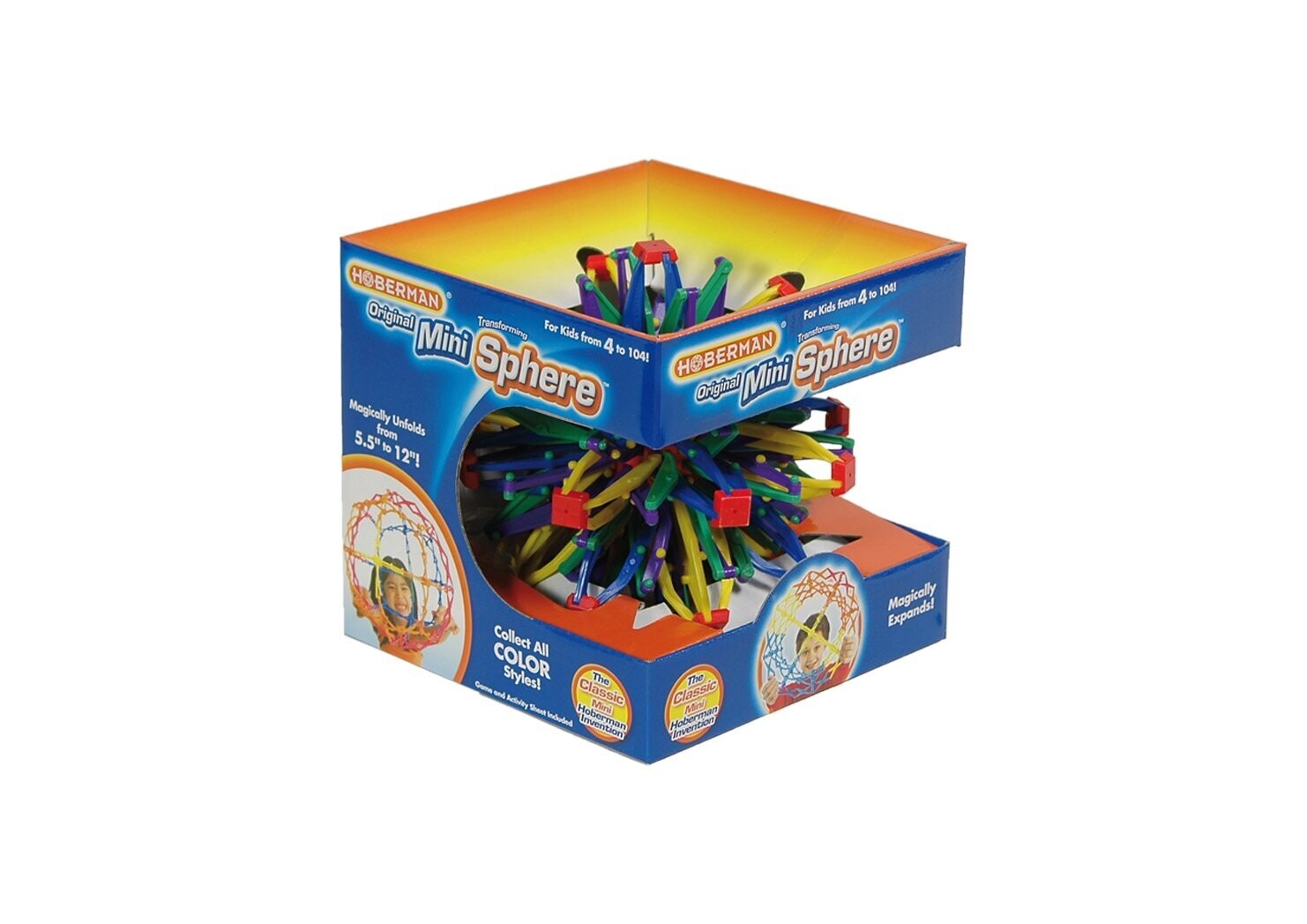 Original Hoberman Mini Sphere Rainbow