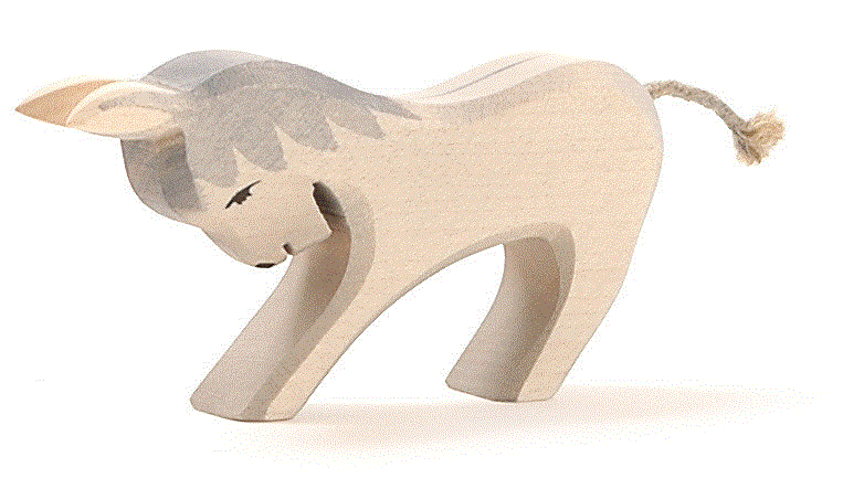 Ostheimer Esel bockend