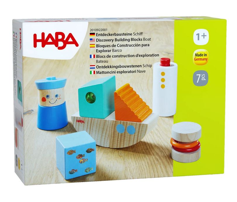 Haba Entdeckerbausteine Schiff Kleinkind