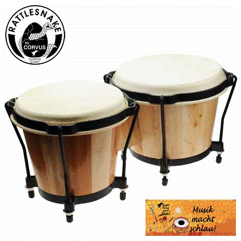 Rattlesnake Instrument KS-Bongos 