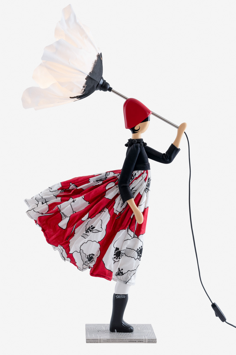 Skitso Little Girls Tischlampe Aundrey Flower Lamp