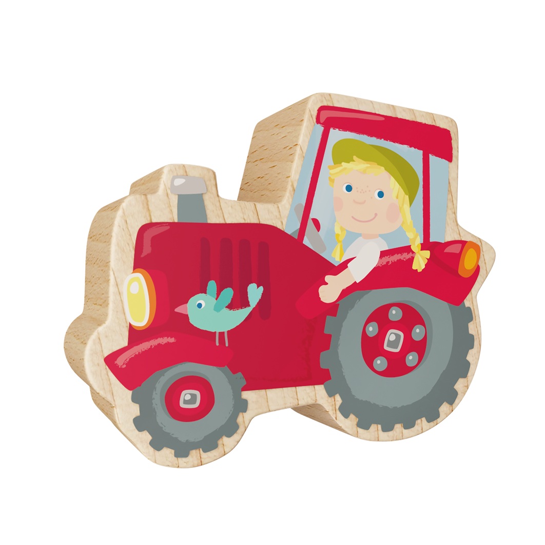 Haba My 1st Block World – Traktor Thea Bausteinwelt ab 1 Jahr