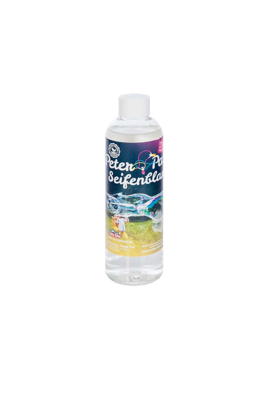 Peter & Pat Seifenblasenkonzentrat 250ml für 2,75 Liter Seifenblasenflüssigkeit