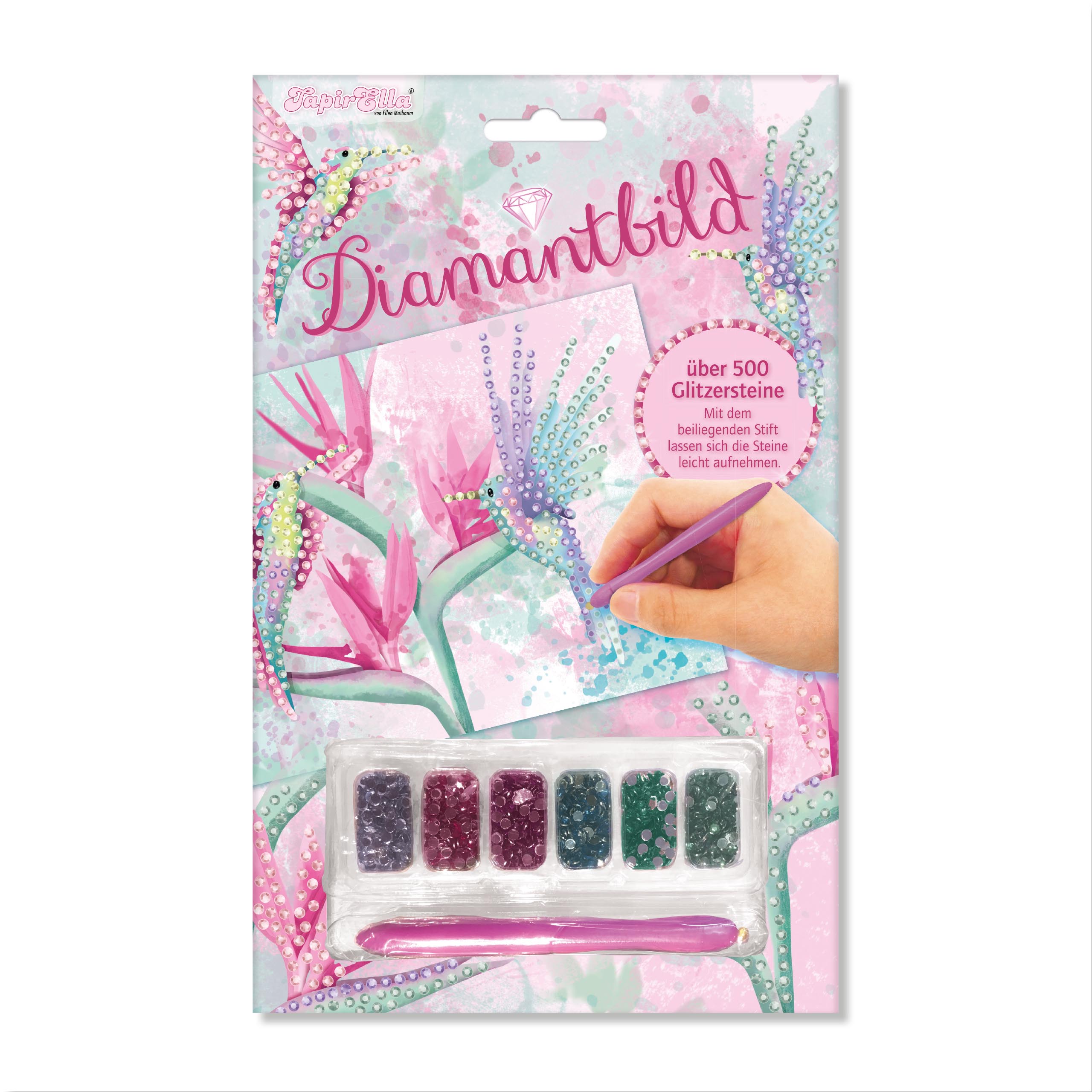 Lutz Mauder TapirElla Diamantbild Paradiesvögel Diamond Painting