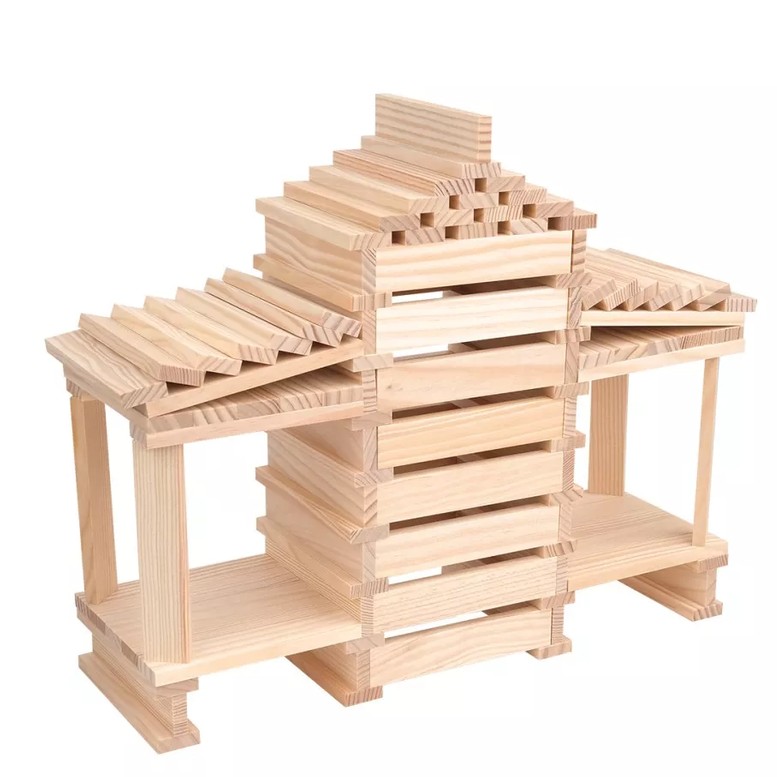 Kapla Bausteine 120er Box natur