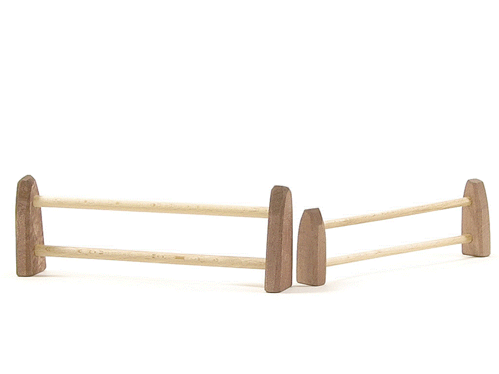 Ostheimer Hürde groß Holzfigur