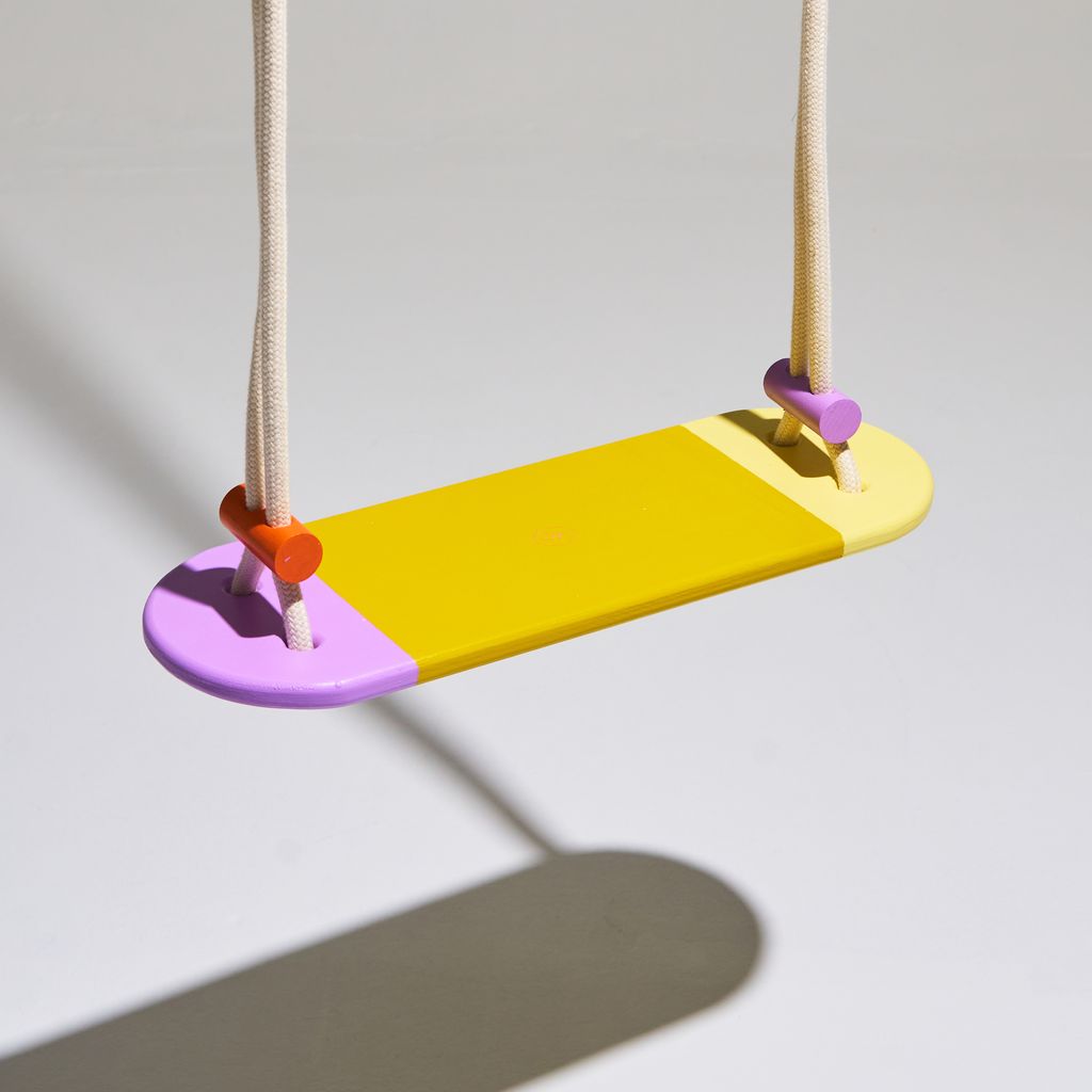 Eperfa Indoor Kinder-Schaukel gelb