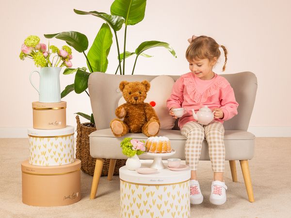 Hermann Teddy Teddybär klassik 5-fach gegliedert 37 cm  Stofftier