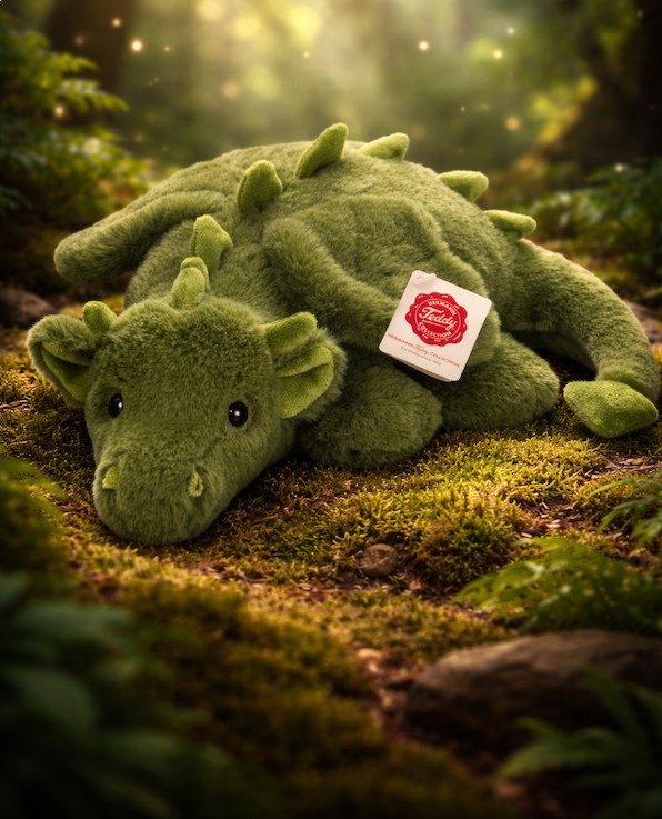 Hermann Teddy Drache Cleo 32 cm