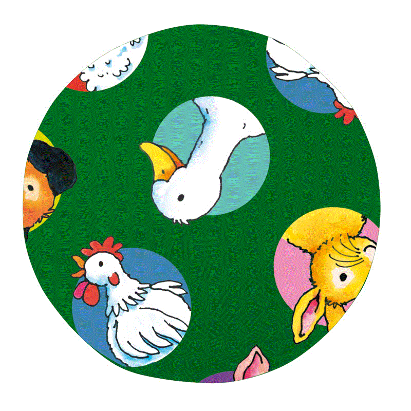 Lutz Mauder Kinderball 12,5cm Bauernhoftiere