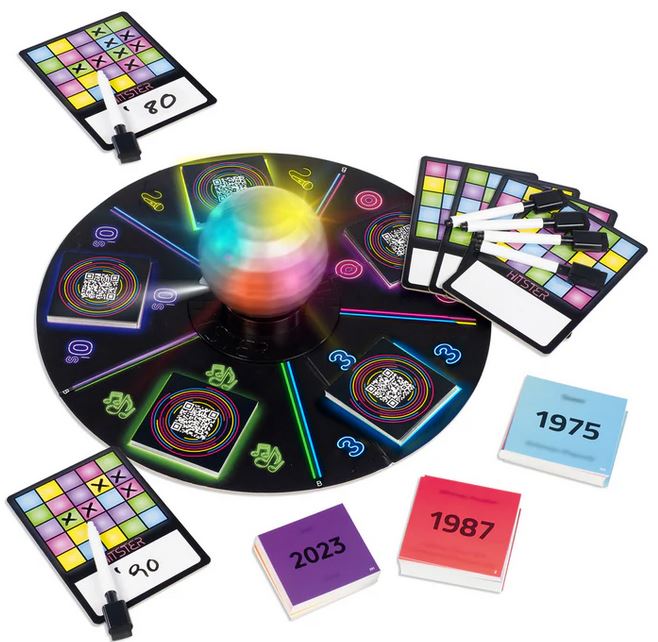 Jumbo Partyspiel Hitster Bingo Gesellschaftsspiel rund um die Musik