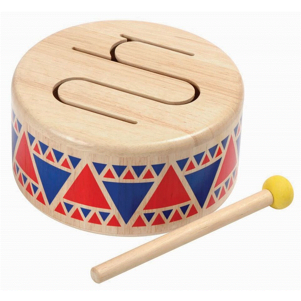 Plan Toys Solid Drum Trommel Fest 