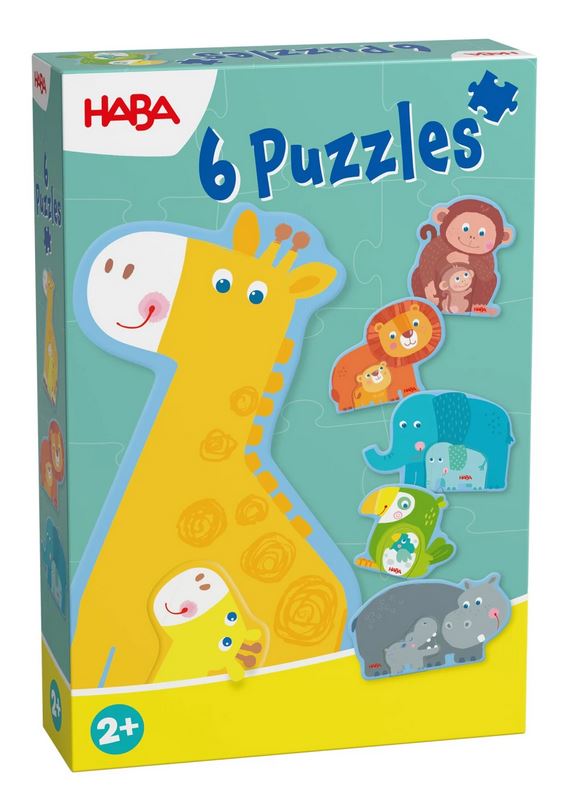 Haba 6 erste Puzzles – Tierfamilie 