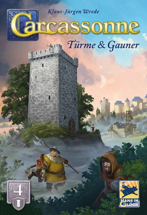 Carcassonne - Türme & Gauner - Die 4. Erweiterung