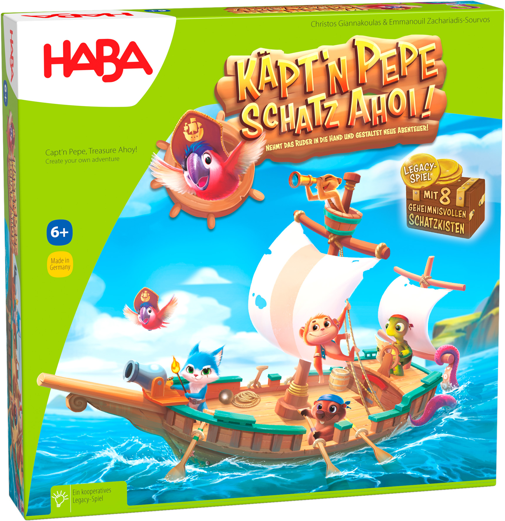 Haba Kinderspiel Käpt´n Pepe, Schatz ahoi!  ab 6 Jahren