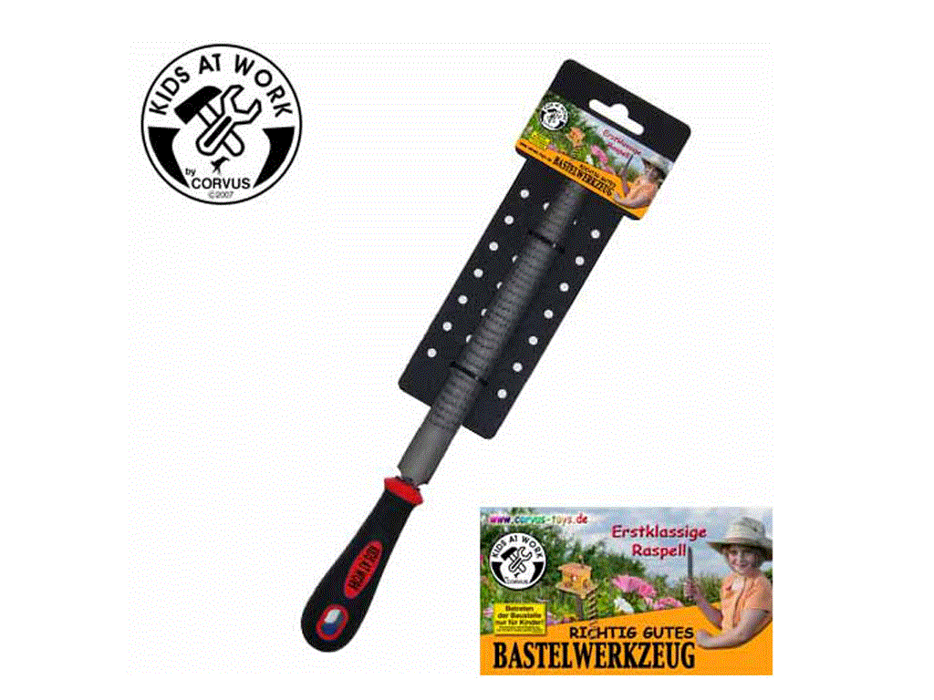 Kids at Work Raspel, Halbrund