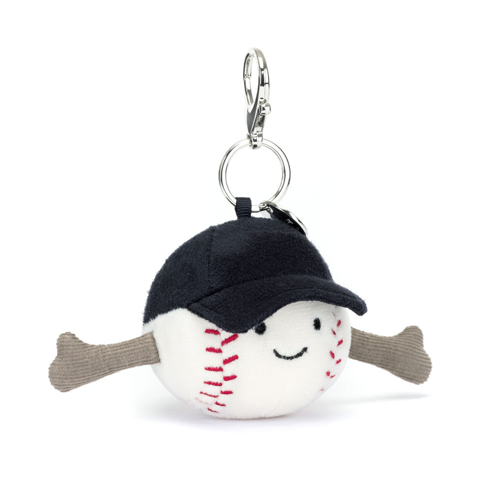Jellycat Stofftier Amuseables Sports Baseball Bag Charm