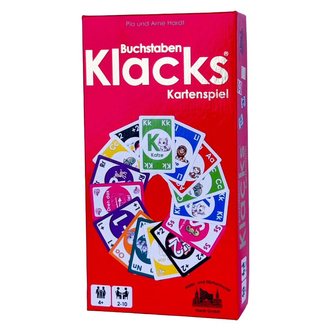 Kartenspiel Buchstaben Klacks