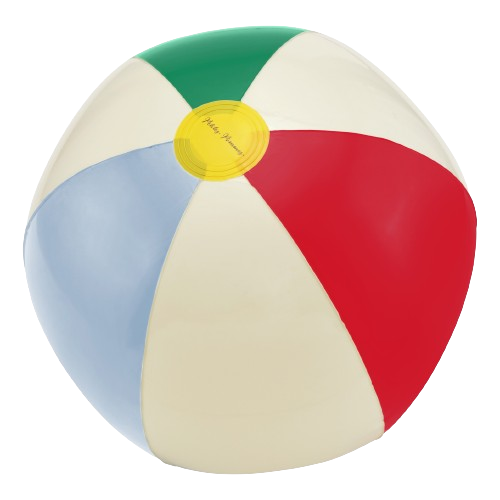 Petites Pommes Beachball Otto Jungle Green/ Signal/ Nordic Blue Strandball, Wasserball Ø 45cm