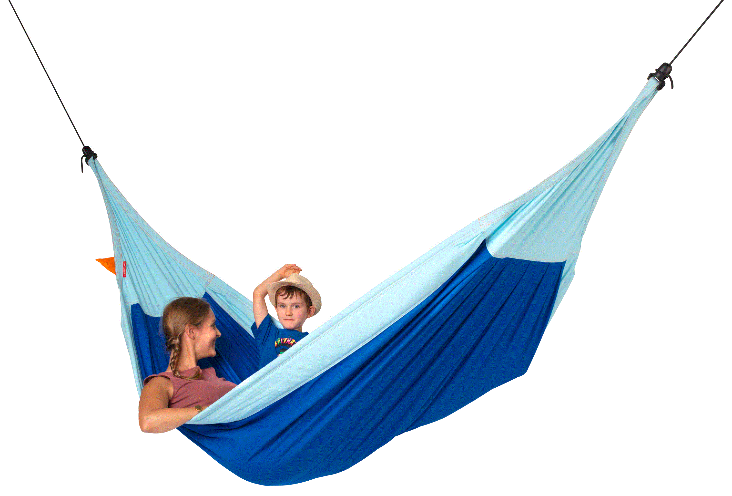 La Siesta Kinder-Hängematte "Max" aus Baumwolle mit Aufhängung - Moki Dolphy 