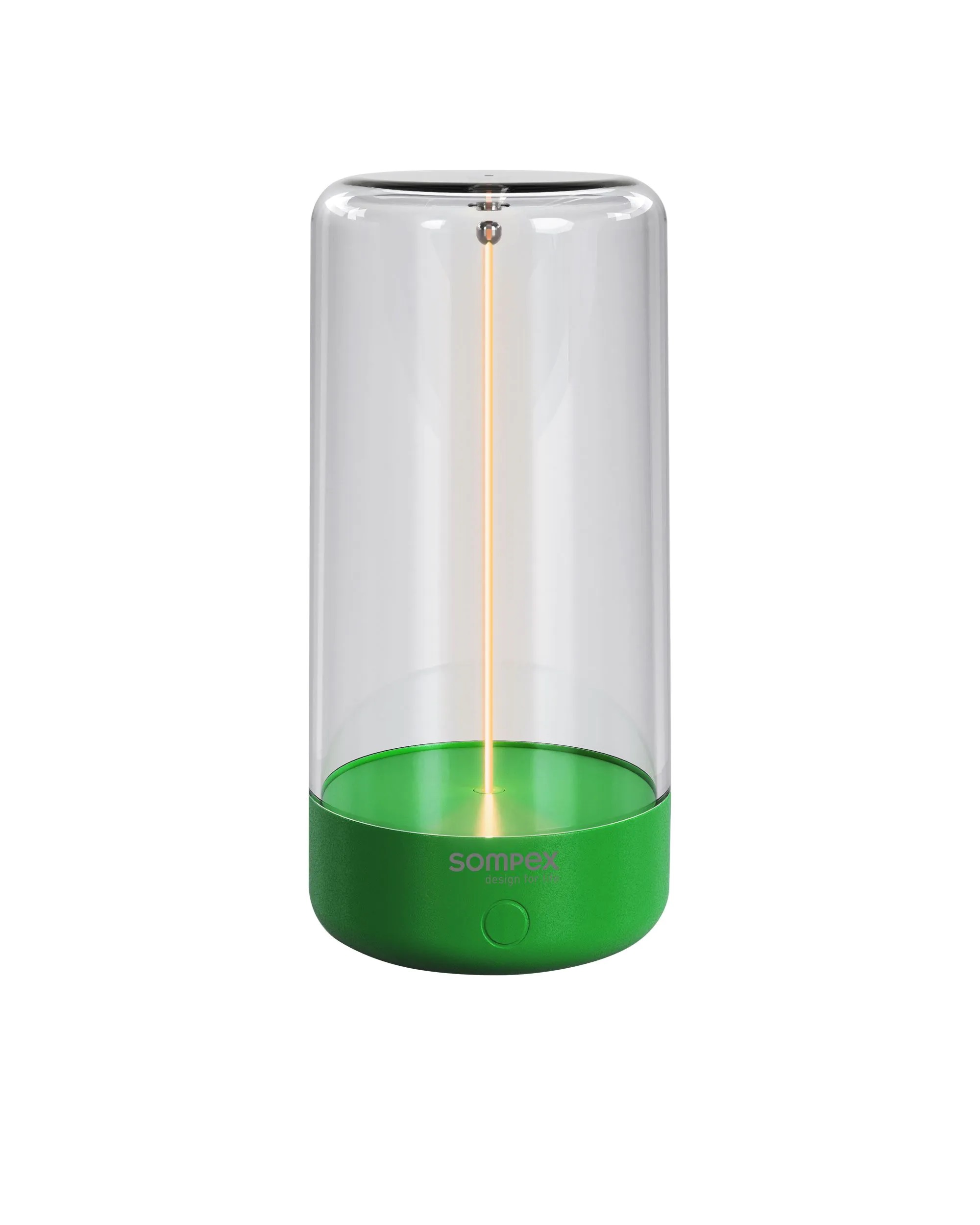 Sompex PULSE Akku-Tischleuchte Neon grün wetterfeste Dekolampe mit beweglichen Filament