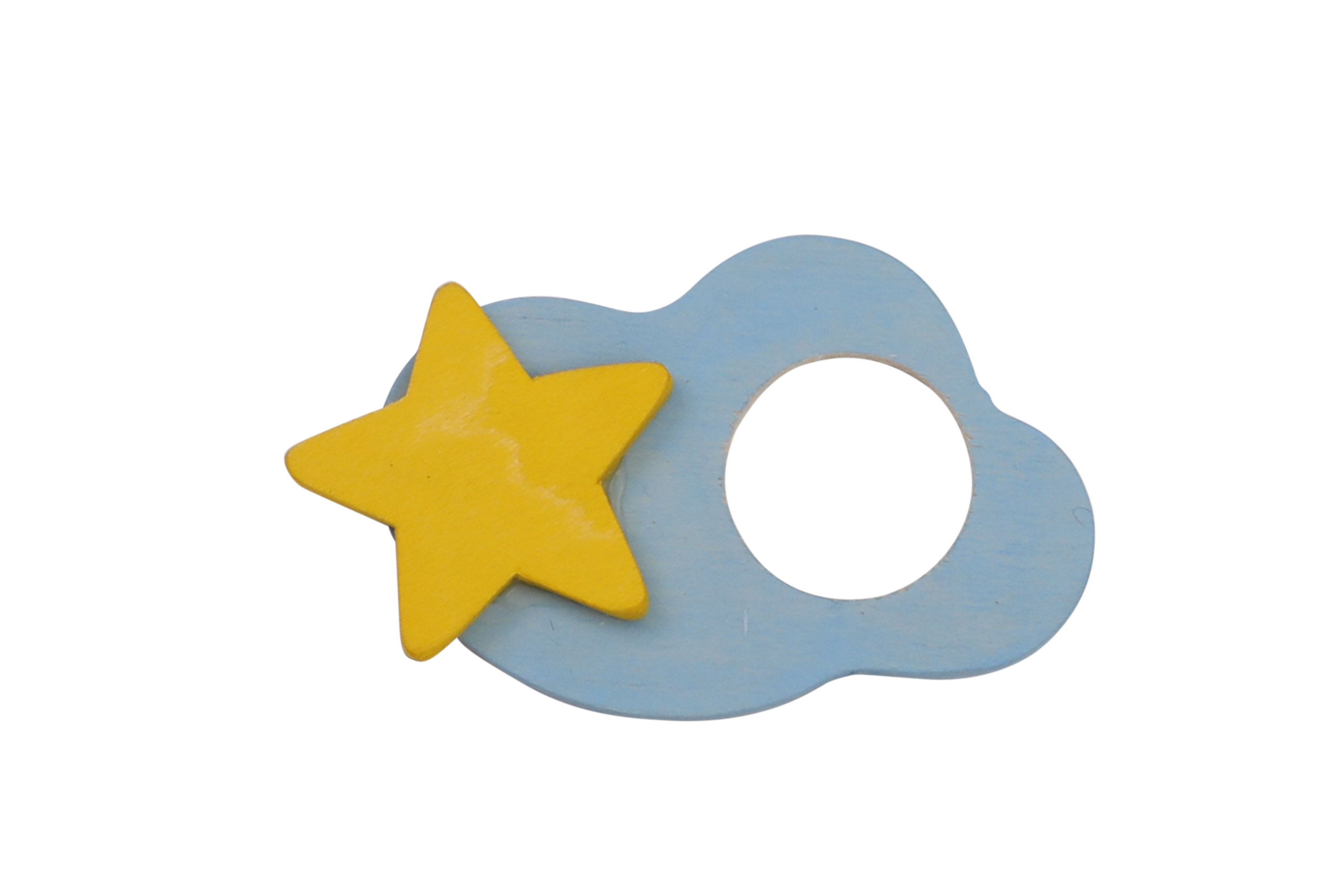 Ahrens Wolke Hellblau mit Stern