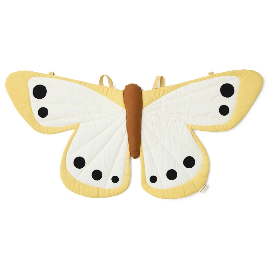 Kids Concept Kinderkostüm Schmetterling gelb maxi für 3-5 Jahre