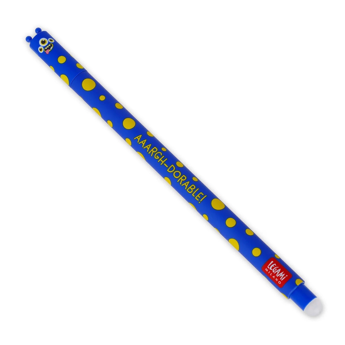 Legami Erasable Gel Pen - Erasable Pen - Monster