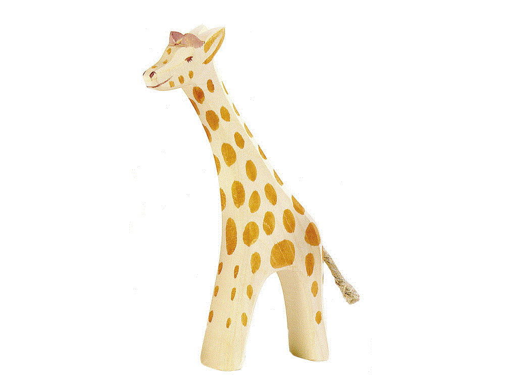 Ostheimer Giraffe groß laufend Holzfigur
