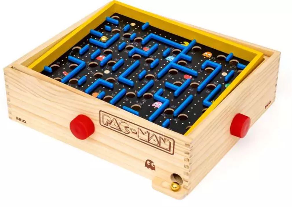 BRIO Pac-Man Labyrinth Retro-Geschicklichkeitsspiel