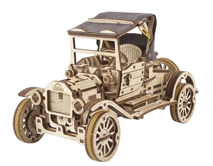 Ugears Modellbausatz Retro Car