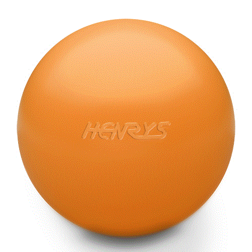Henrys HiX-Ball Russian S 62 orange TPU-Jonglierball mit Sandfüllung 