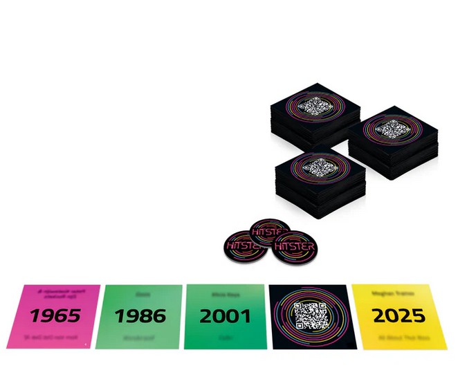 Jumbo Partyspiel Hitster Battle of the Generation Gesellschaftsspiel rund um die Musik