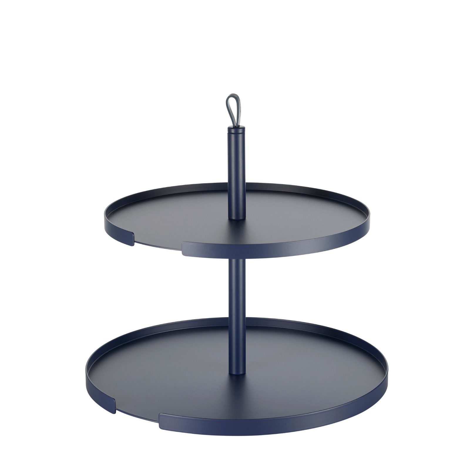 DesignBite BIG HUG Etagere / Tortenständer 2-stöckig - blau