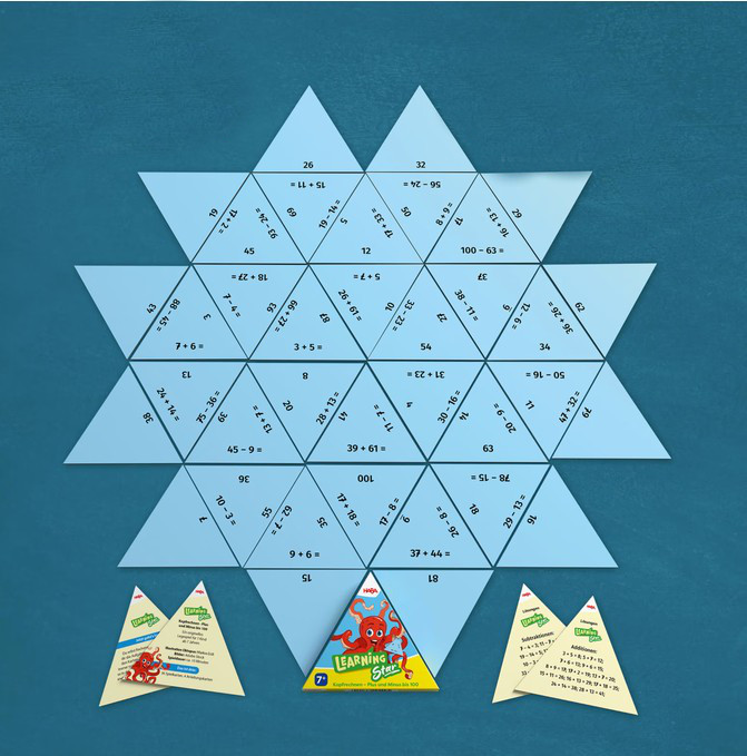 Haba Learning Star Kopfrechnen- Plus und Minus bis 100