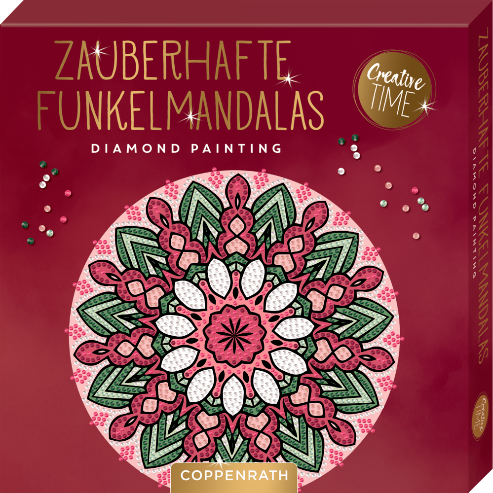 Coppenrath Zauberhafte Funkelmandalas - Diamond Painting Set 