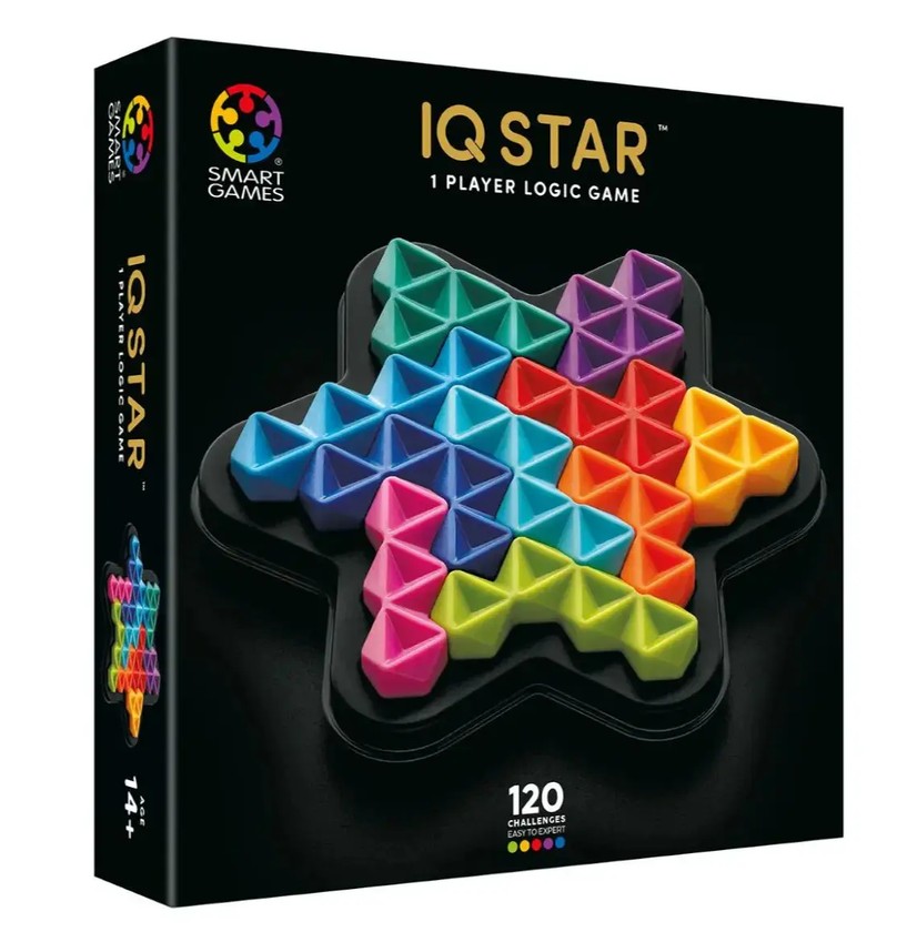 SMARTGames IQ Deluxe Star Solitärspiel