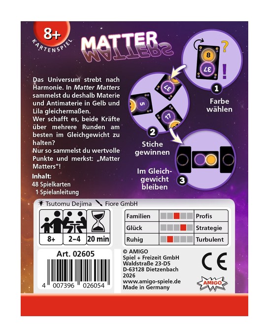 Amigo Kartenspiel Matter Matters