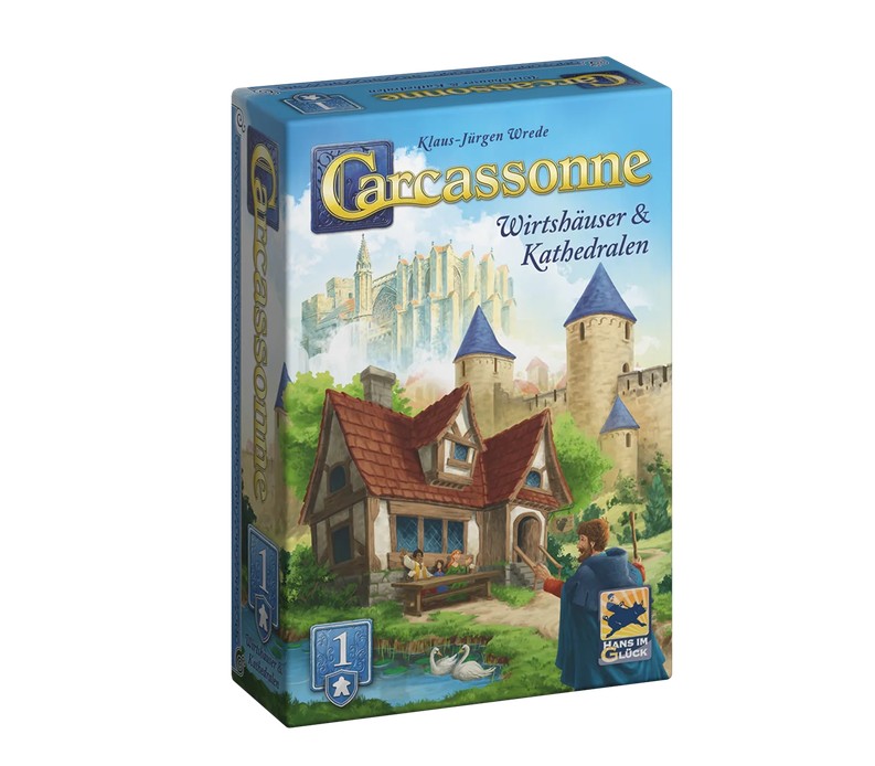 Carcassonne - Wirtshäuser & Kathedralen - Die 1. Erweiterung