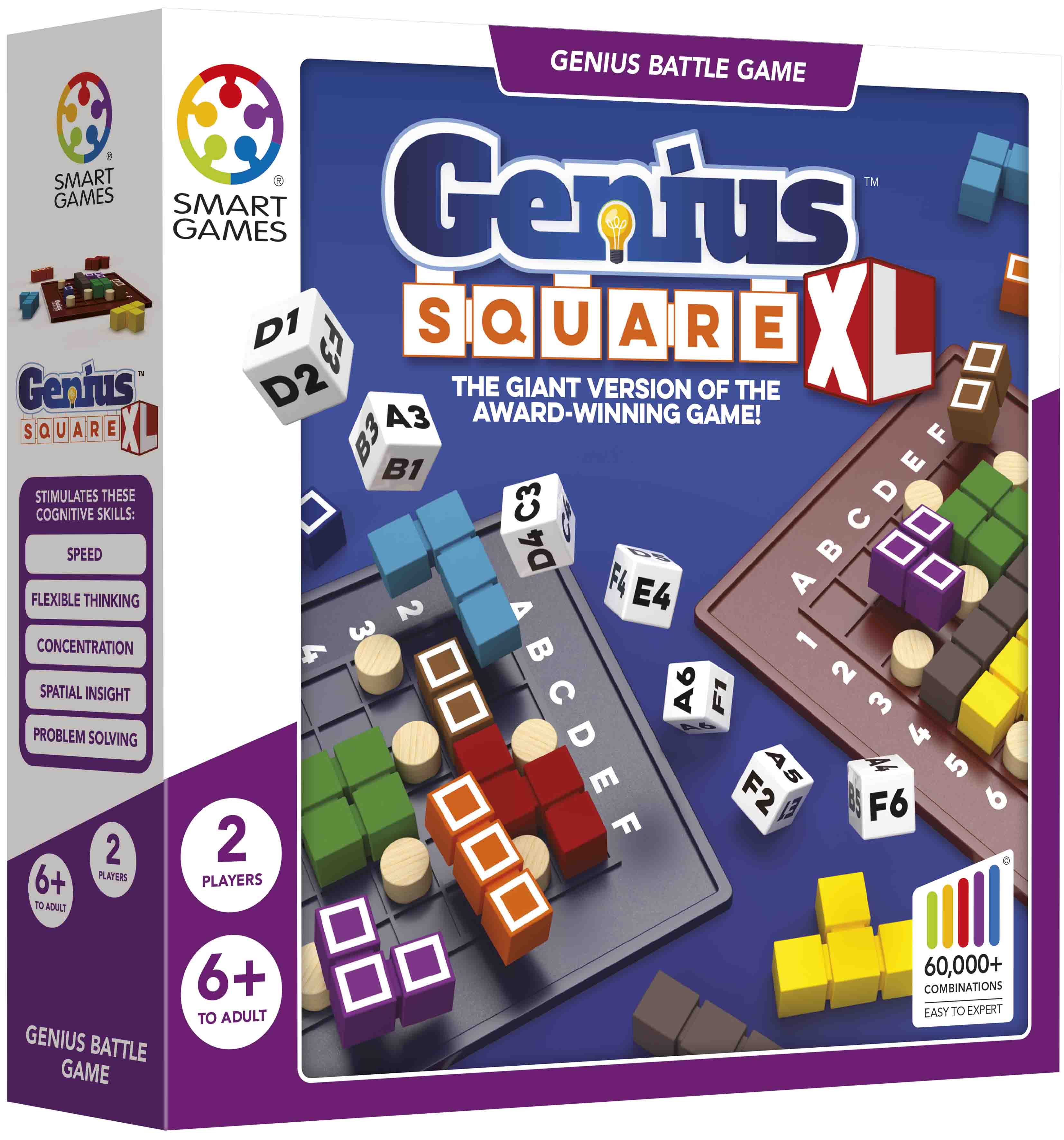 SMARTGames Logikspiel Genius Square XL