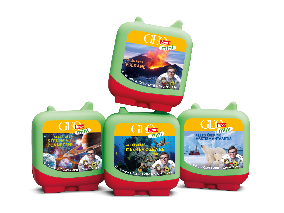 Clever Tonies Set - Geolino Mini-Set mit 4 Titeln
