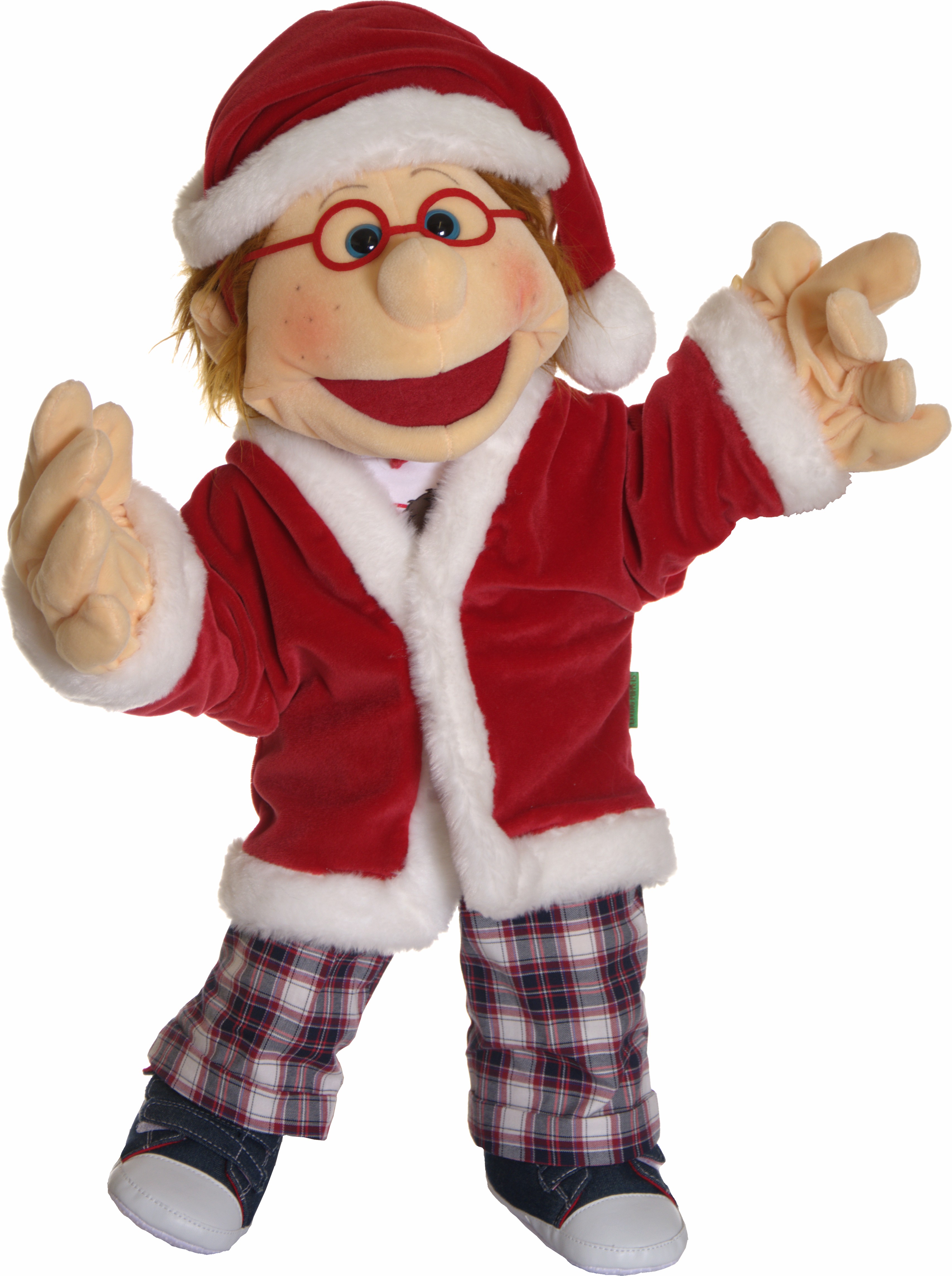 Living Puppets Bekleidung Weihnachtsmann Kleidung (2teilig) Gr. 65cm, ohne Puppe