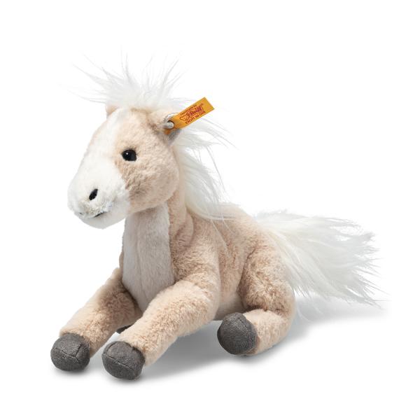 Steiff Stofftier Gola Schlenker-Pferd 18cm blond